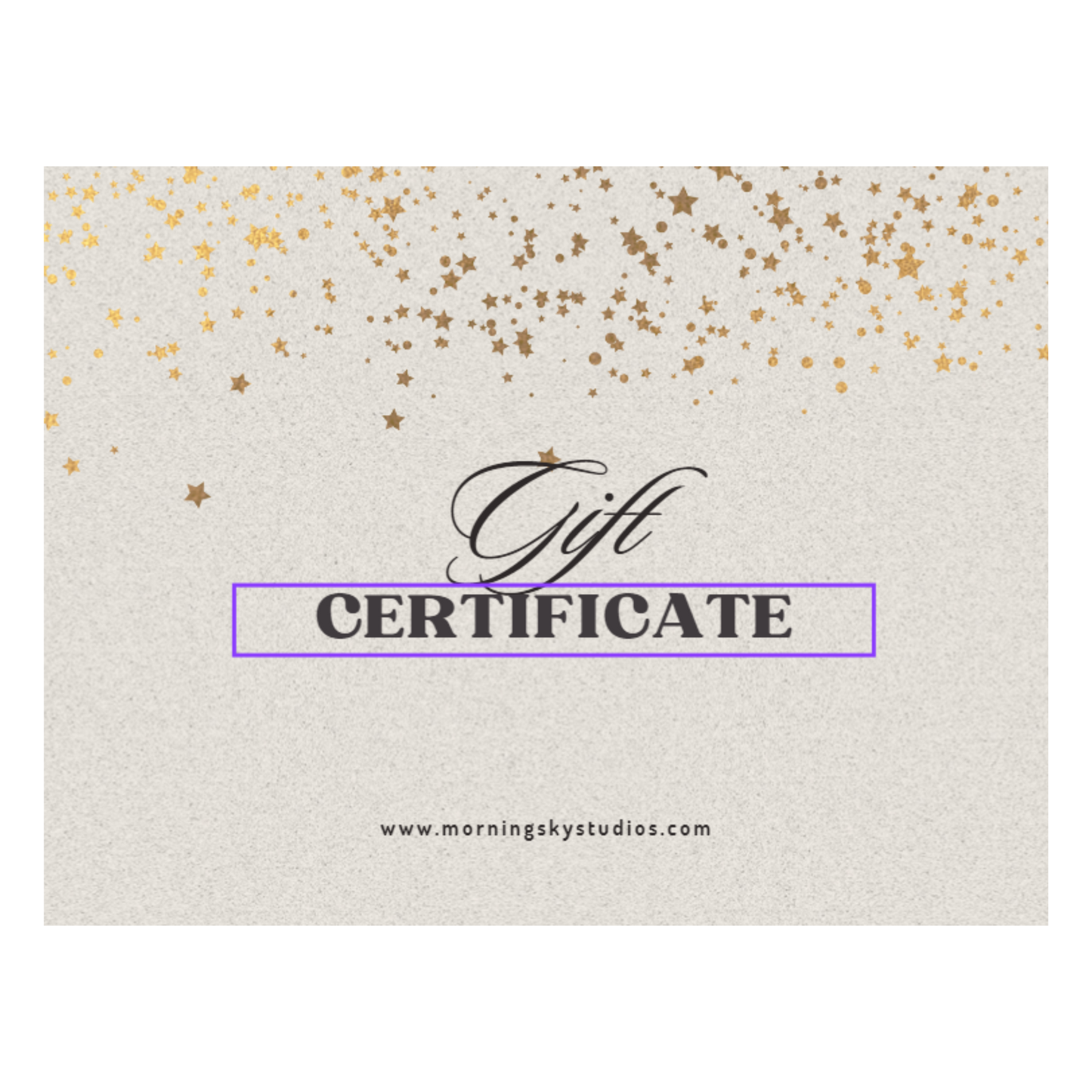 Morning Sky Studios Gift Card